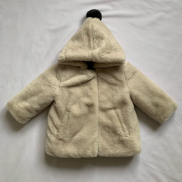 NULA BUG BABY FLUFFY JACKET SIZE 18M - Picture 1 of 4